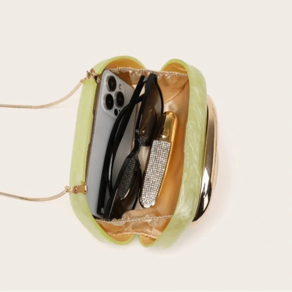 N/A green crossbody